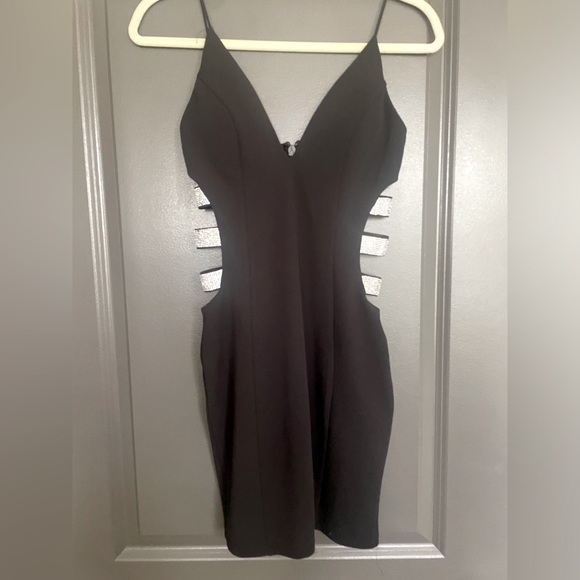 Windsor Cutout Rhinestone Dress - Picture 1 of 2